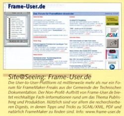 Frame-User.de im Deutschen Drucker