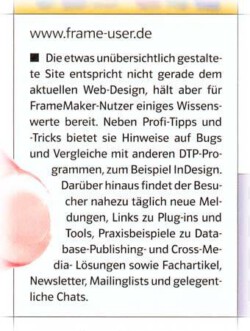 Frame-User.de in der PAGE